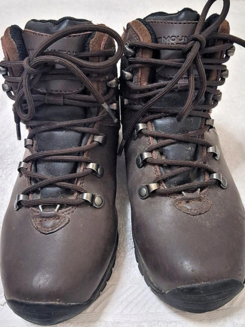 Mountain Warehouse Extreme Leather Hiking Brown Boots US 7